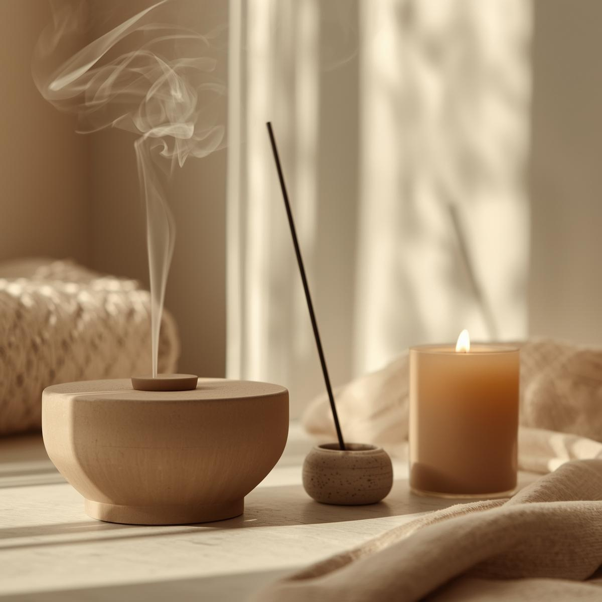 Elegante Duftlampe Deko aus Keramik in stilvollem Design, ideal für Entspannung und Wellness im Zuhause.