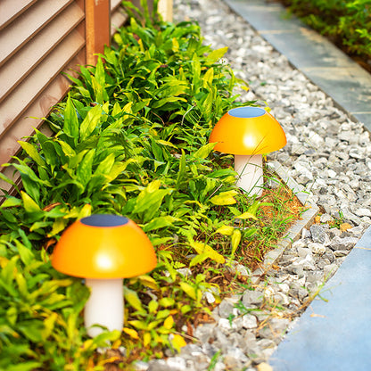 Solarleuchte Pilz mit dekorativem LED-Licht für stimmungsvolles Ambiente im Garten