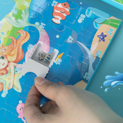 Adventskalender 2025 für Mädchen die den Pandora Style lieben. 24 einzelne Anhänger.