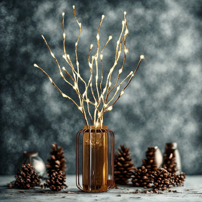 Flexible dekorative Zweigbeleuchtung für Wohnzimmer und Tisch