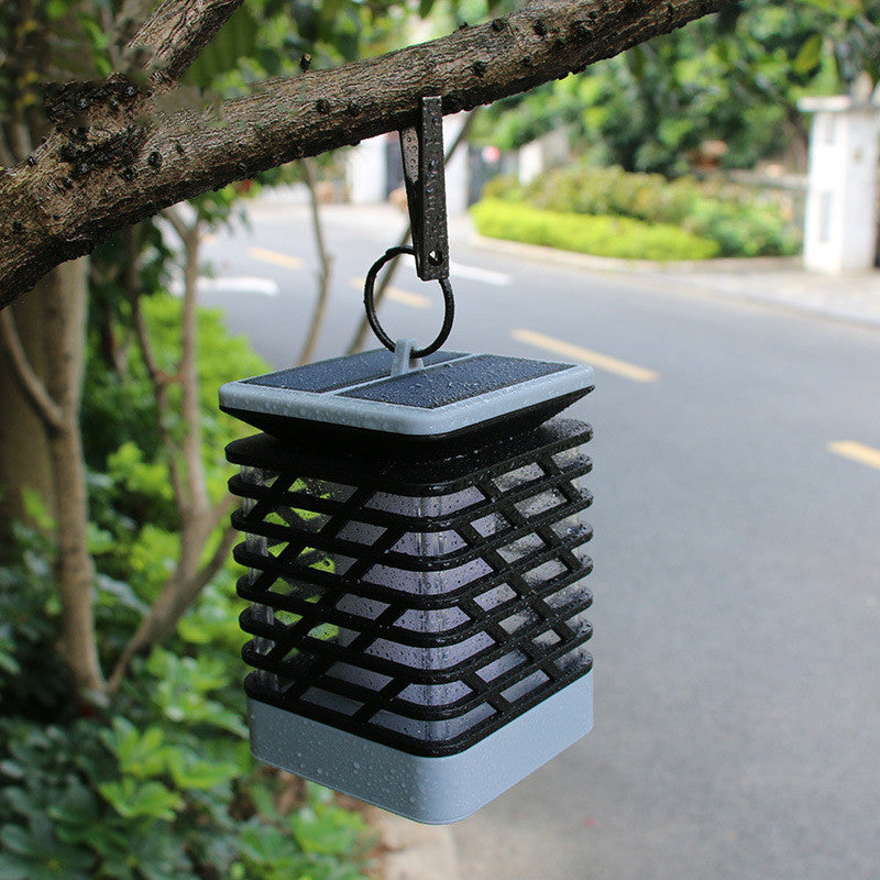 Solar Kerze Outdoor mit 75 LEDs in 1700K für realistisches flackerndes Kerzenlicht