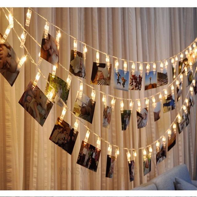 Lichterkette Bilder | Foto Clips LED | lumoraX