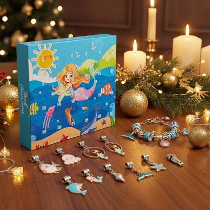 Pandora Adventskalender 2025 mit Tier Anhänger für Mädchen und Teenager.