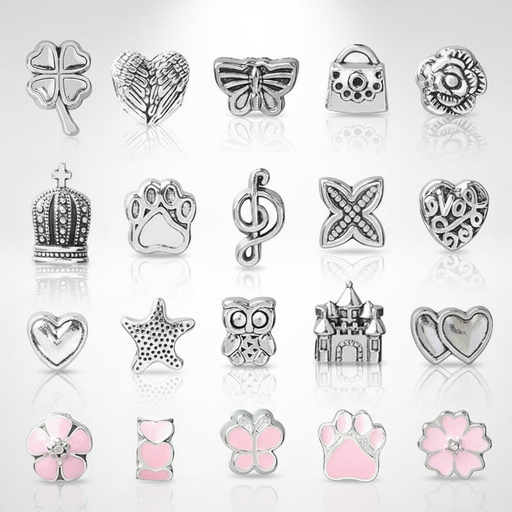 Edle Schmuck Ringe verschiedene Formen für den Adventskalender.