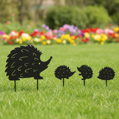 Schmiedeeisen Gartenstecker Deko Figur für den Garten