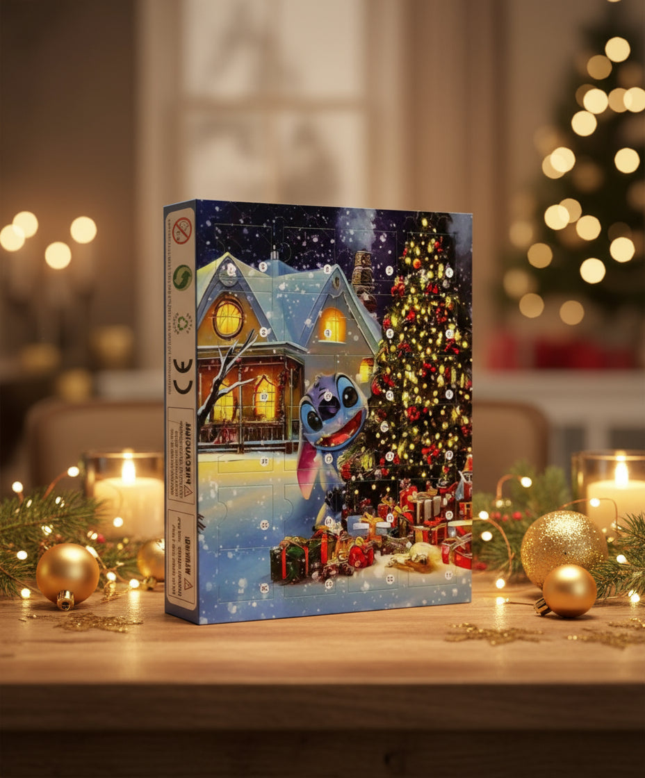 Stitch Advent-Kalender 2025, kleine Überraschungen.