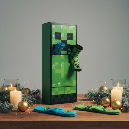 Minecraft Socken Adventskalender 2025.