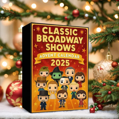Verschenken Sie die Freude mit dem Klassischen Broadway Shows Adventskalender 2025, perfekt für jeden Musical-Fan.