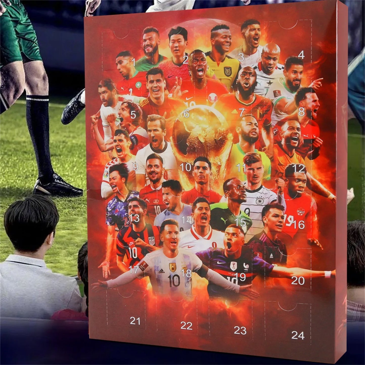 Adventskalender 2025 für echte Fussball Fans.