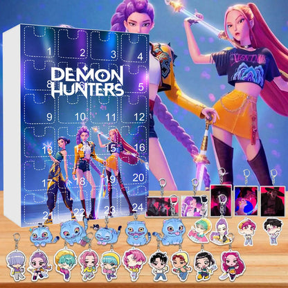 K-Pop Deamon Hunters Adventskalender 2025 mit coole Rucksack Anhänger
