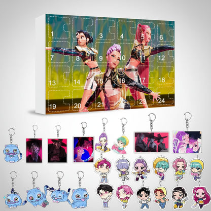 Adventskalender 2025 zum Film Demon Hunters.