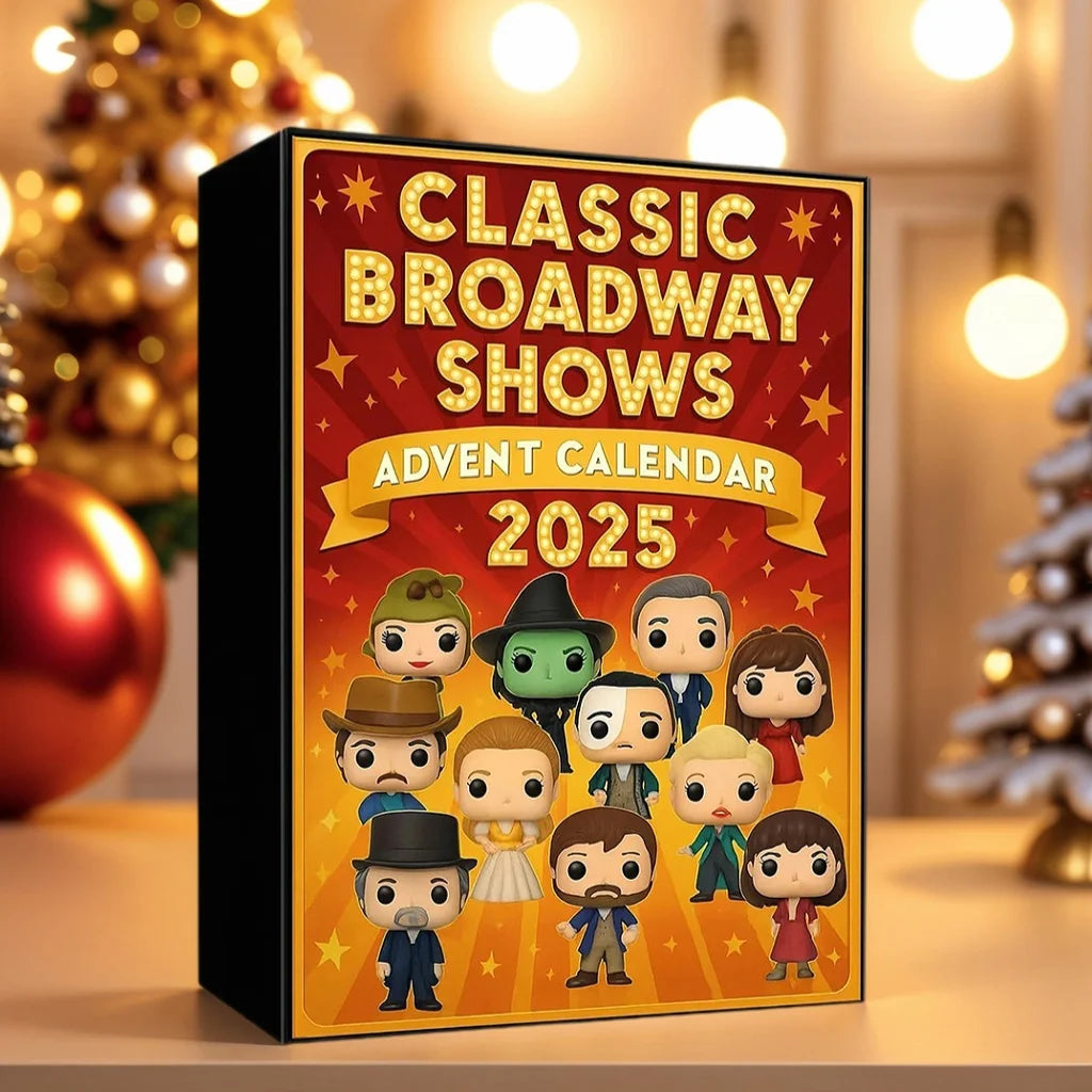 Nahaufnahme einer Minifigur aus dem Klassischen Broadway Shows Adventskalender 2025, inspiriert von einem beliebten Musical.