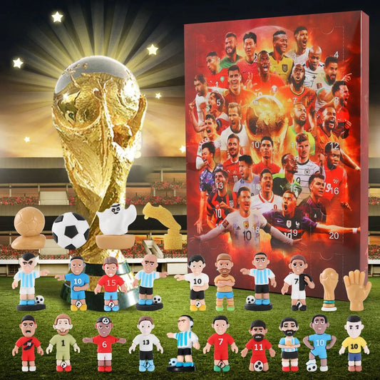 Fifa Fussball Adventskalender coole Figuren zum Sammeln