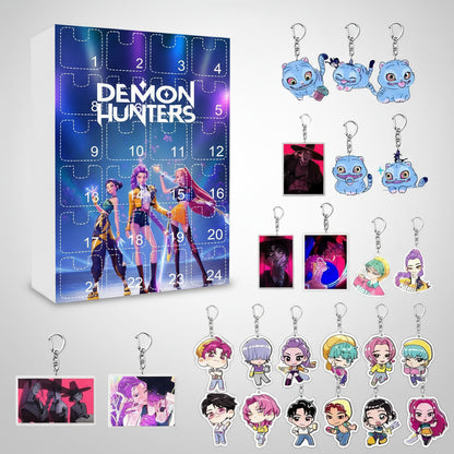Demon Hunter Schlüsselanhänger in einem cool Adventskalender.
