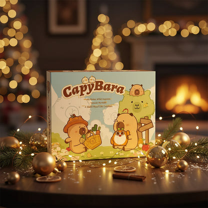 Capybara Adventskalender 2025 mit lieblichem Capybara-Designs