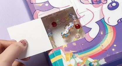 Einhorn Charm-Anhänger in verschiedenen Designs für Adventskalender Armband