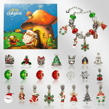 Adventskalender Schmuck Kalender mit süssen Pandora Ketten