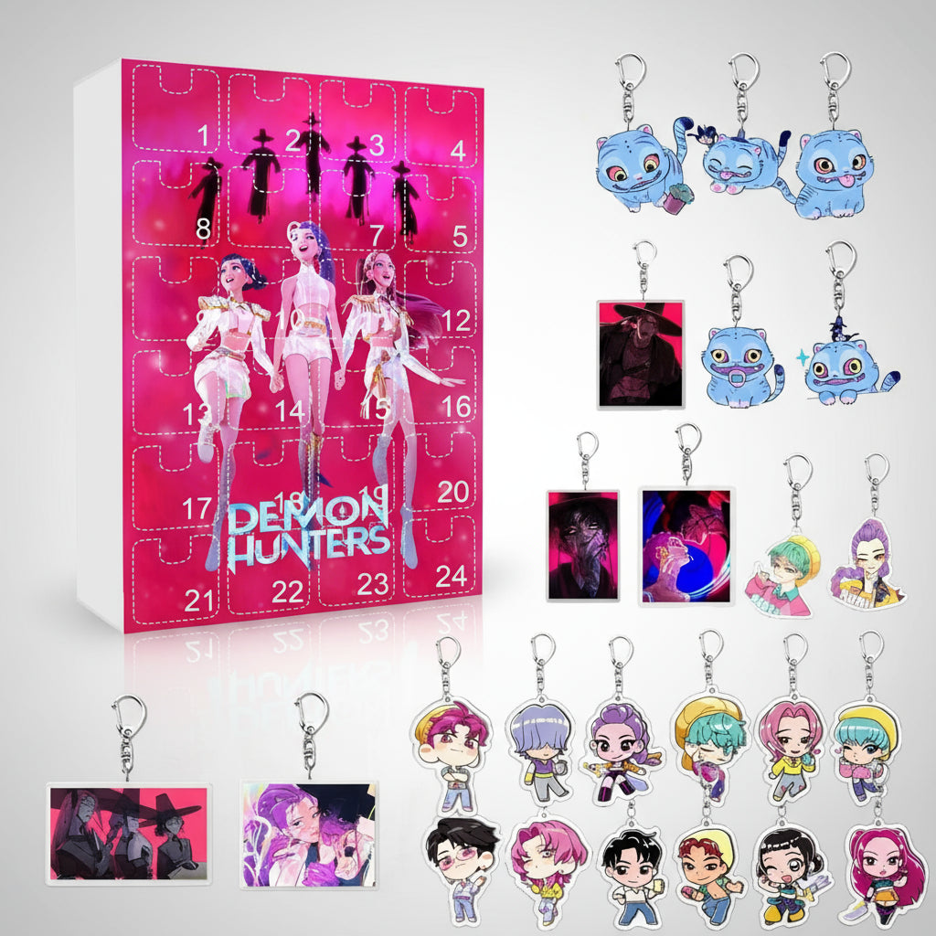 Demon Hunters Adventskalender 2025 Pink Style.