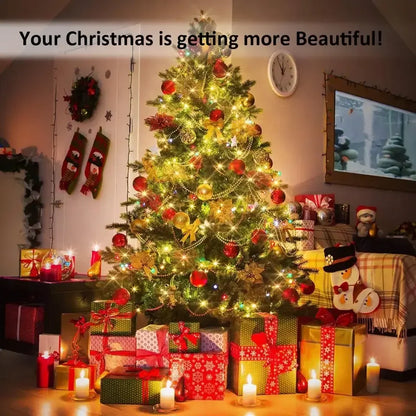 Solar LED Lichterkette mit Solarpanel für automatisches Ein- und Ausschalten