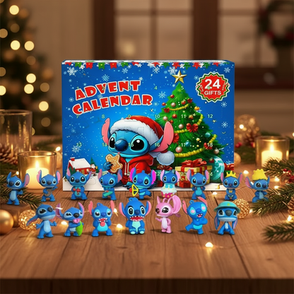 Adventskalender Minifiguren Lilo & Stich mit 24 süsse Figuren zum Sammeln.