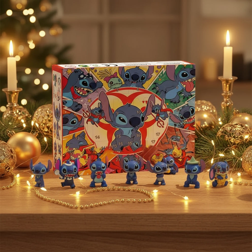 Lilo & Stich Minifiguren Adventskalender für Jugendliche und Kinder ab 6 Jahre.