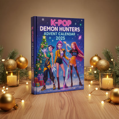 K-Pop Adventskalender 2025 Mädchen Überraschung – Demon Hunters Figuren, ideal als Geschenk für Teenager und K-Pop-Fans.