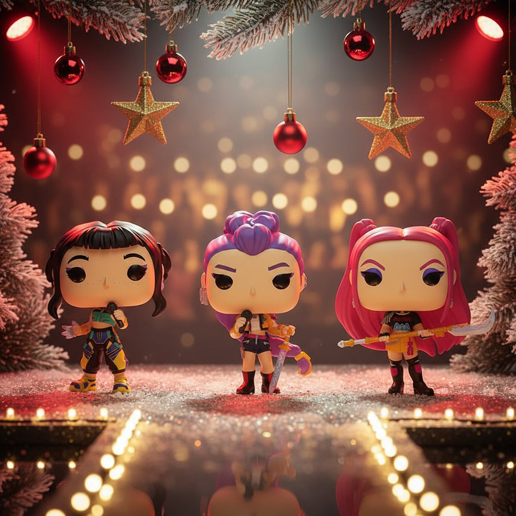 Detailansicht des K-Pop Adventskalenders 2025, der aufregende Überraschungen und trendige Anhänger für K-Pop-Fans bietet.