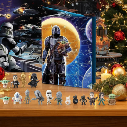 Star Wars Mandalorian Adventskalender 2025 - Gestaltung und hochwertiger Druck des Kalenders mit aufregenden Überraschungen.