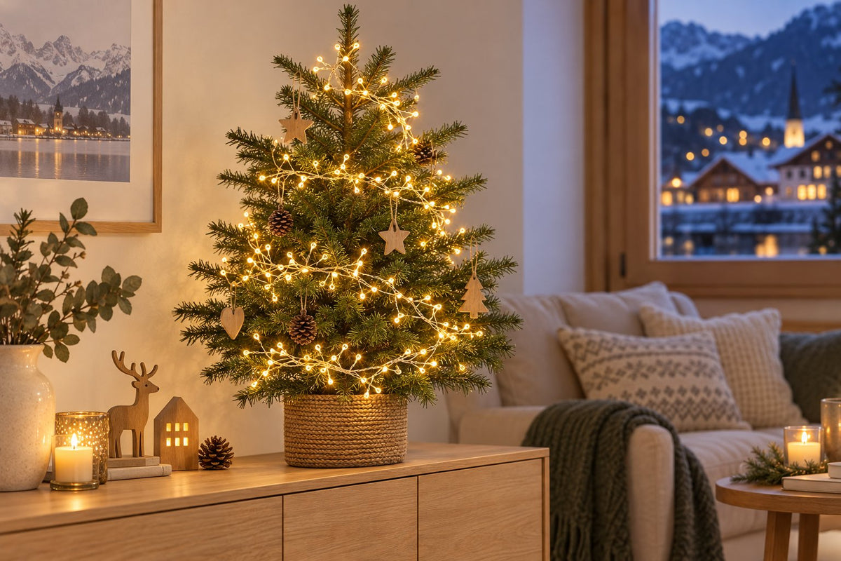 LED Clusterkette mit Fernbedienung, USB