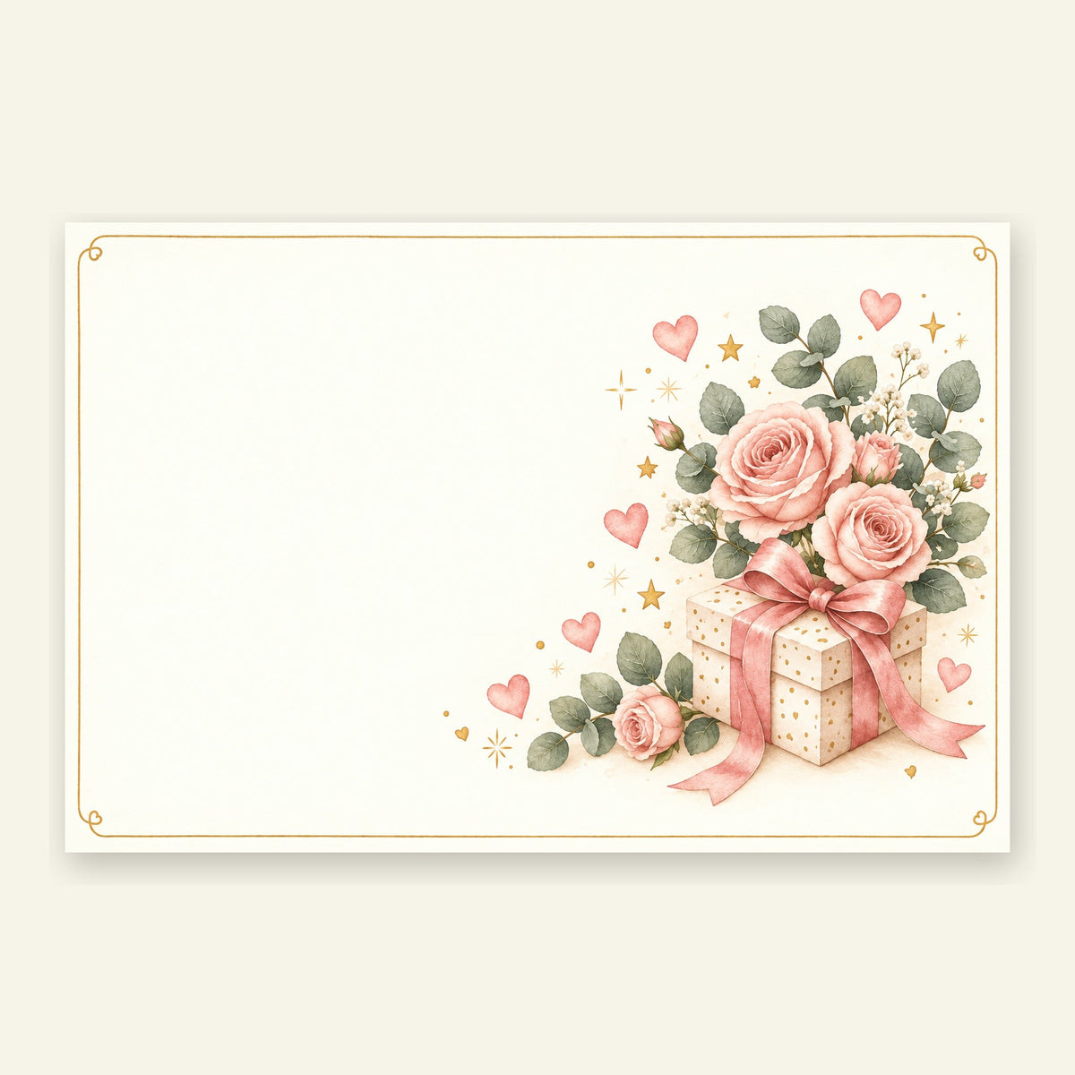 Motiv des Geschenkgutschein onlines im Aquarell-Stil von lumoraX